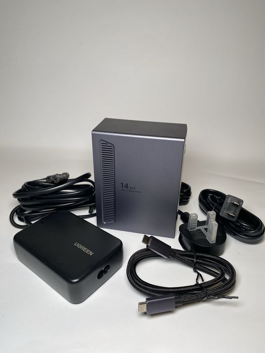 Концентратор UGREEN CM843 14в1 USB-C HDMI DP PD