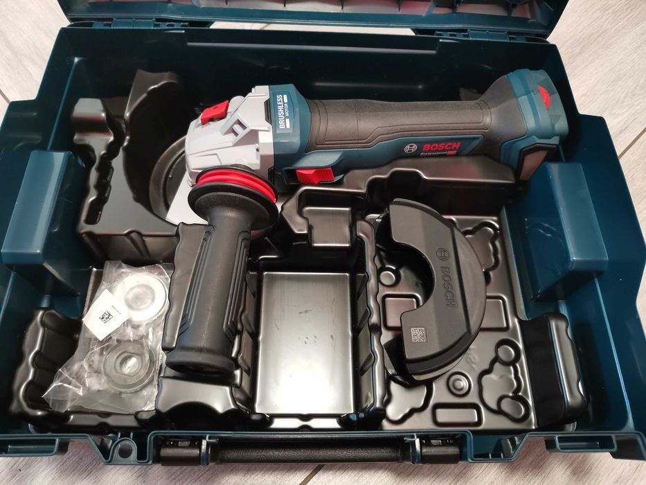 Szlifierka akumulatorowa BOSCH GWS 18v-11s regulacja obrotów + L-BOXX