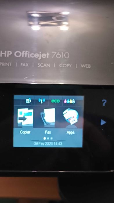 Impressora multifunções HP Officejet 7610 A3 para peças