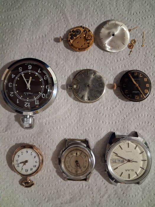 Zegarki prl sprawne poza 2 czarnymi