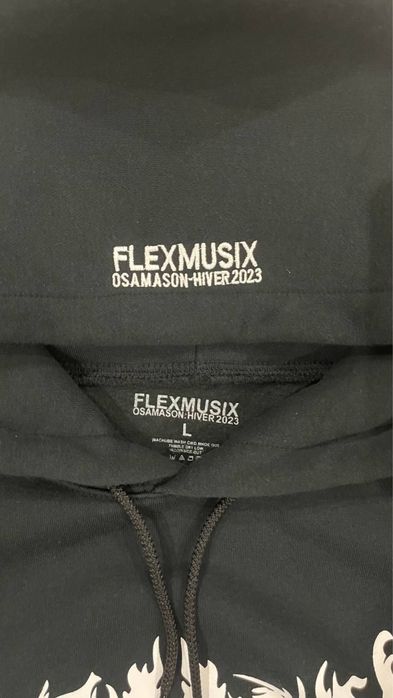 Osamason Vetemens FlexMusix merch hoodie opium balenciaga