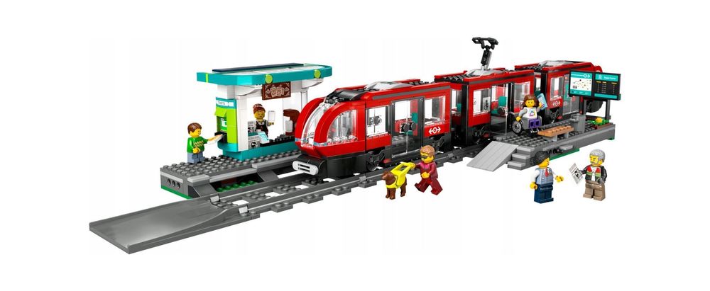 LEGO CITY, Tramwaj Miejski ze Stacją. WYJĄTKOWA OKAZJA