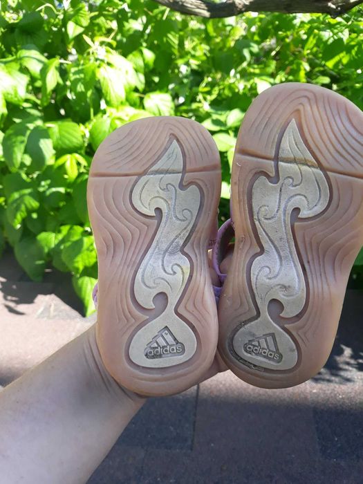 Босоножки, сандалии на девочку Adidas (Адидас), р.22 ст.14.3см! Отл.