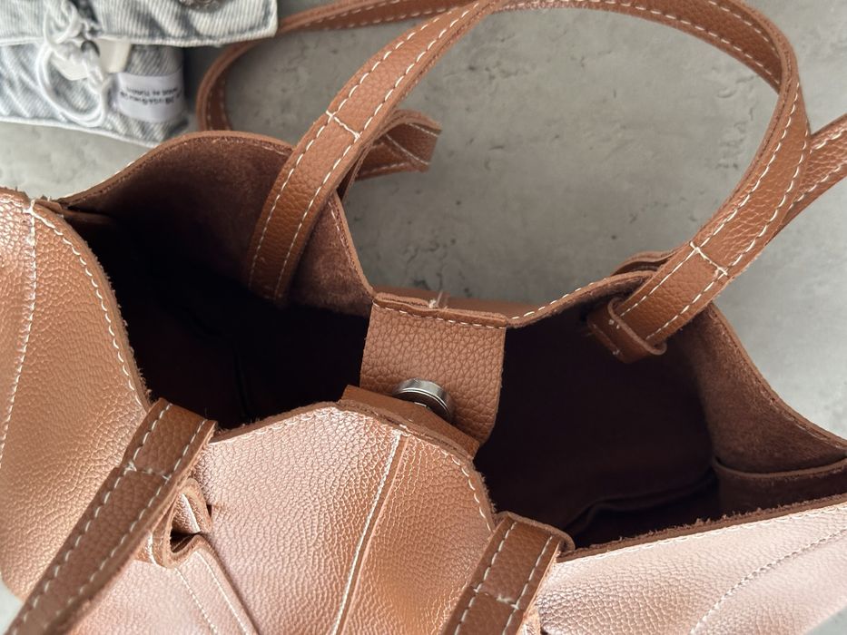 Трендова сумка з штучноі шкіри