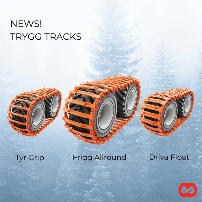 Gąsienice uniwersalne forwarder harvester 710-26.5 ponsse komatsu john