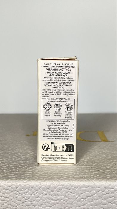 Serum korygująco-rozjaśniające Avène Vitamin Activ