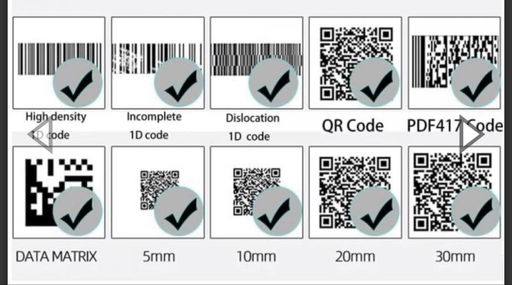 Сканер штрих кодів EV-B 208 USB/Bluetooth 2.4GHz