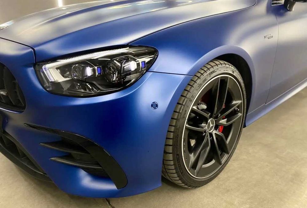 Передний бампер Mercedes W213 AMG E63 стиль Мерседес 2020-2022 г