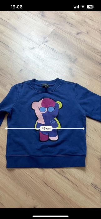 Empoiro Armanii navy blue sweatshirt