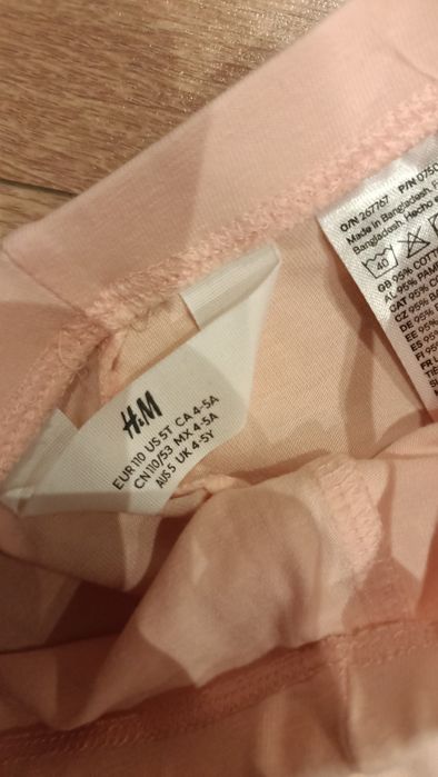 Legginsy pastelowe H&M r.110 nowe