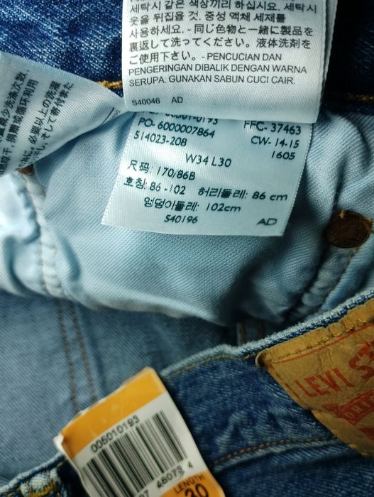Джинси Levi's нові