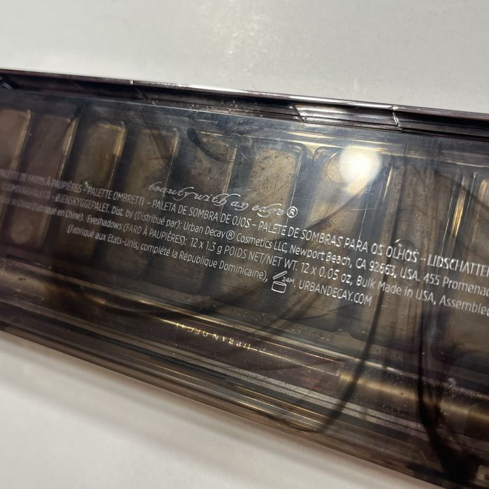 оригінальна палетка тіней Urban Decay Naked Smoky Eyeshadow Palette