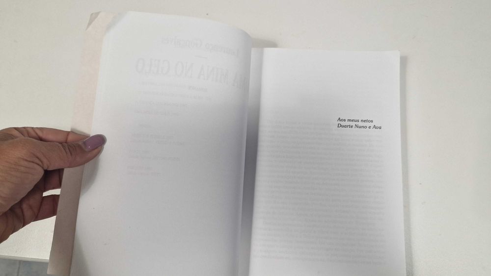 Livro Uma Mina no Gelo de Lourenço Gonçalves