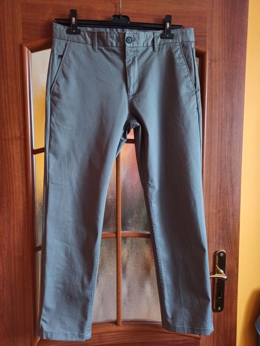 Męskie spodnie ZARA bawełniane