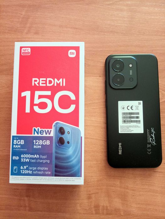 Smartfon Redmi 15C Dual SIM Bateria 6000 MAh Jak Nowy 4 dniowy
