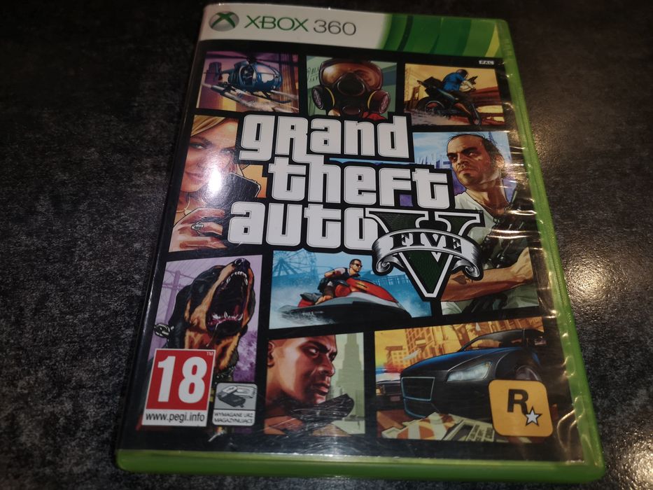 GTA 5 XBOX 360 gra PL (stan BDB) Kioskzgrami Ursus