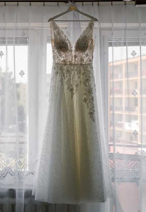 Suknia ślubna Herm's Bridal GIJO kolekcja 2024, wzrost 180 cm