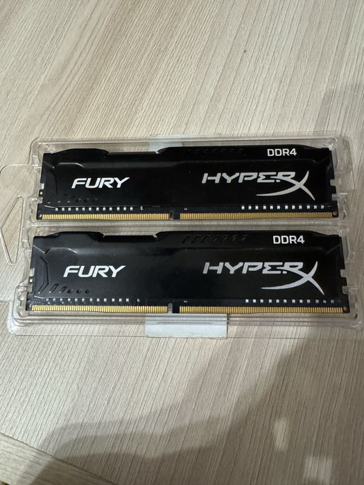 Оперативна памʼять HyperX Fury KNX 2666C15D4/4G 8GB (2x4GB) DDR4 3200