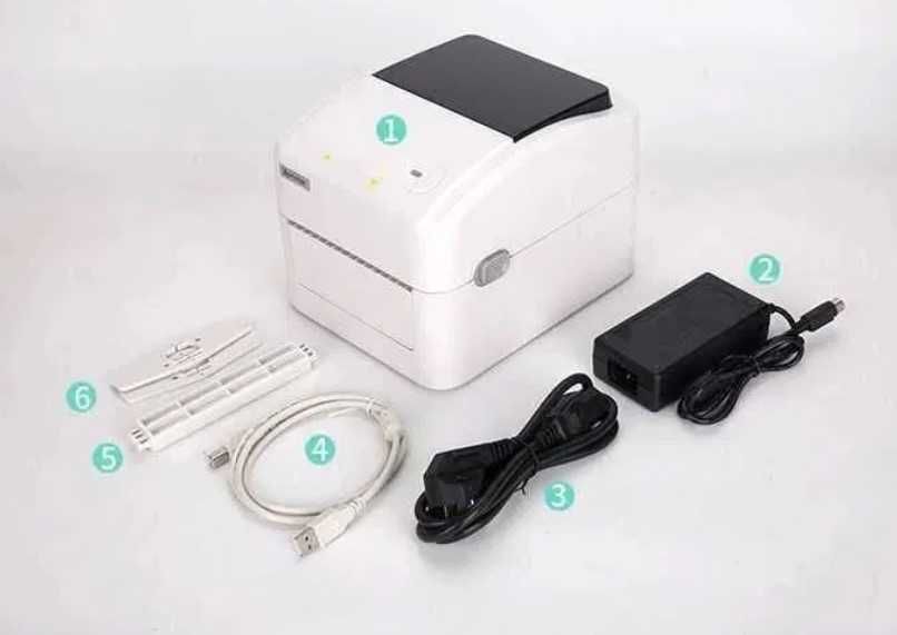 Принтер этикеток Xprinter XP 420B 470 USB WiFi LAN BT для Новой почты