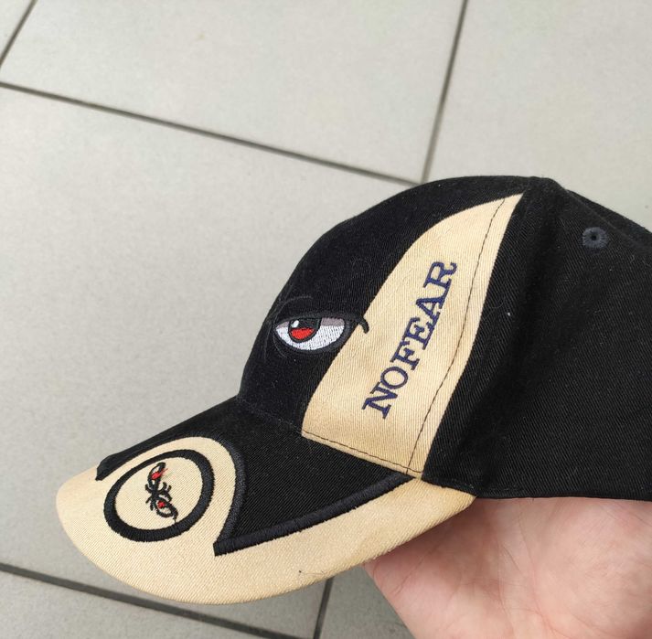 Vintage czapka No Fear z daszkiem kaszkiet unisex