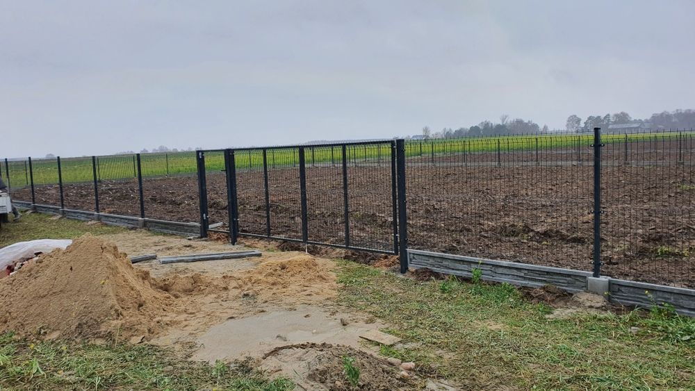 Ogrodzenie panelowe, siatka, palisadowe