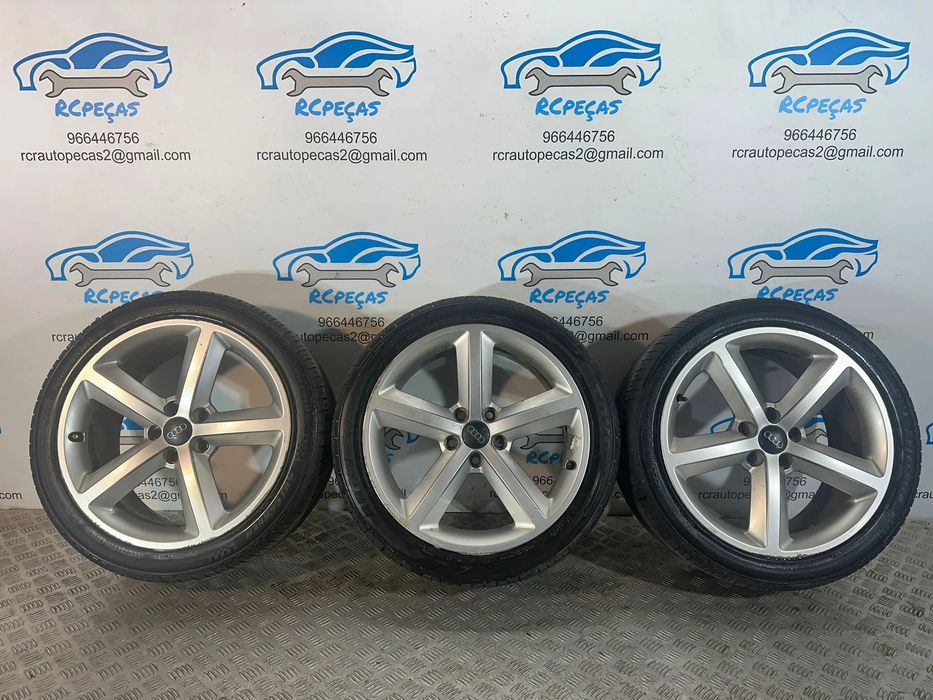 Conjunto Jantes 18 Audi S-line A4 B8 5x112 8J ET47 8K0801025Q