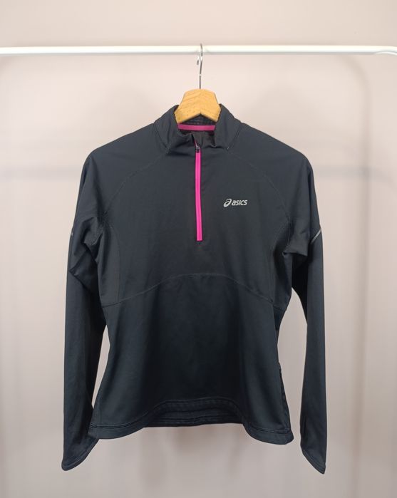 Asics damska bluza sportowa half zip r.S ciepła rozpinana
