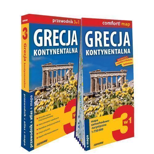 Grecja Kontynentalna 3W1: Przewodnik + Atlas + Mapa Jabłoński Piotr