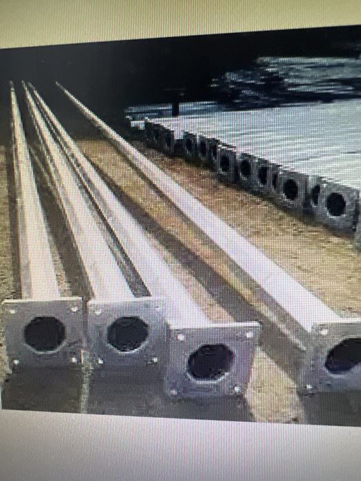 Опори оцинковані вуличні 4,6,5,7,8,10,12 метрові