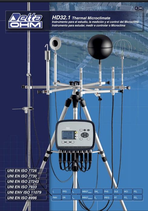 Estação de Microclima Térmico Delta Ohm HD32.1