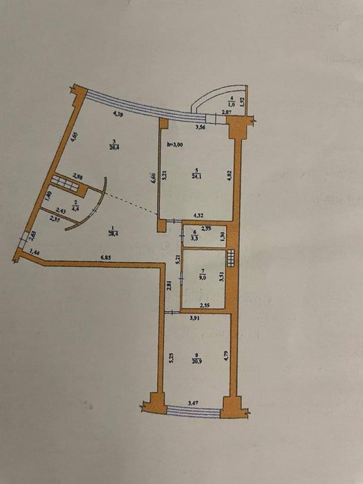 ЖК Белый Парус. 3х-комн.квартира.Вид моря.Литературная.Парк Юность.
