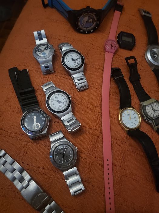 Relogios Usados Casio e Swatch