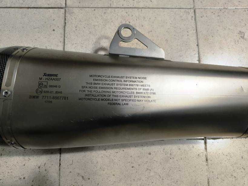 Ponteira Akrapovic BMW F800GS