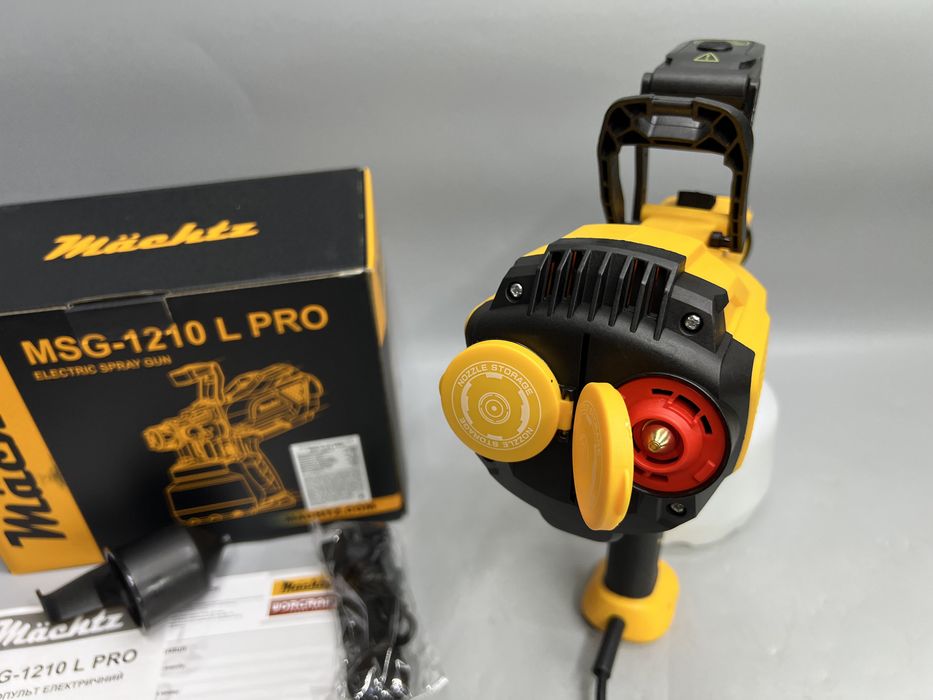 Краскопульт электрический Machtz MSG‑1210L PRO Медные форсунки