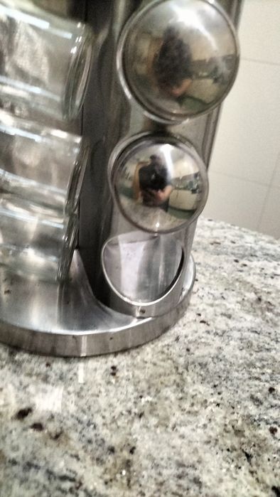 Suporte de especiarias rotativo