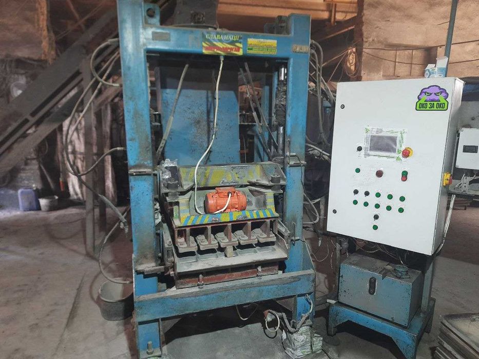 Продається лінія для виготовлення вібропресованих виробів