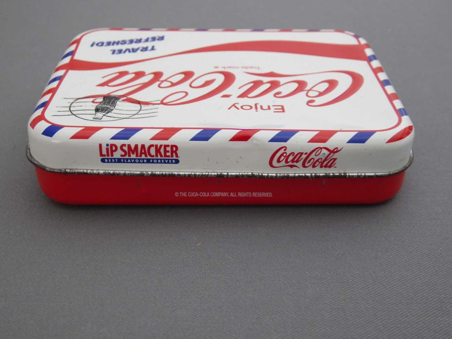 Caixa em Lata Coca-Cola Lip Smacker