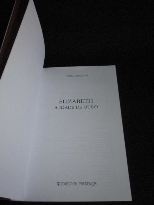 Livro Elizabeth A Idade de Ouro Tasha Alexander