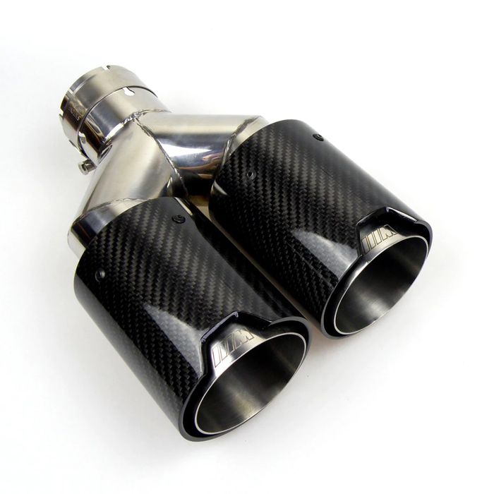 PONTEIRAS DUPLAS BMW ORIGINAIS BMW M PERFORMANCE CARBONO REAL NOVAS