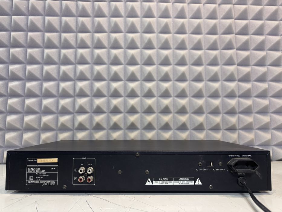 Equalizer korektor graficzny Kenwood GE 29