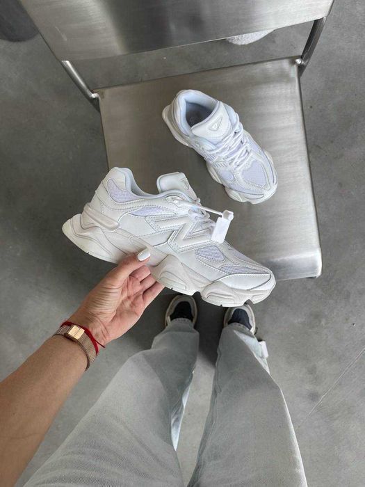 Кроссовки New Balance 9060 Classic White  Оригинал женские новые