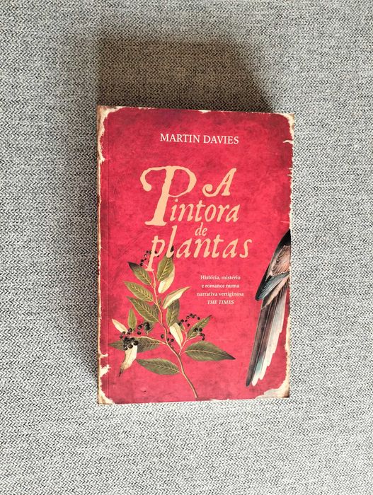 Livro "A pintora de plantas" de Martin Davies