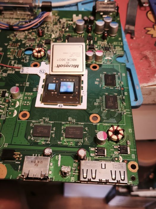 Xbxo 360 slim rgh2 250 pad Kinect pudełko po spa