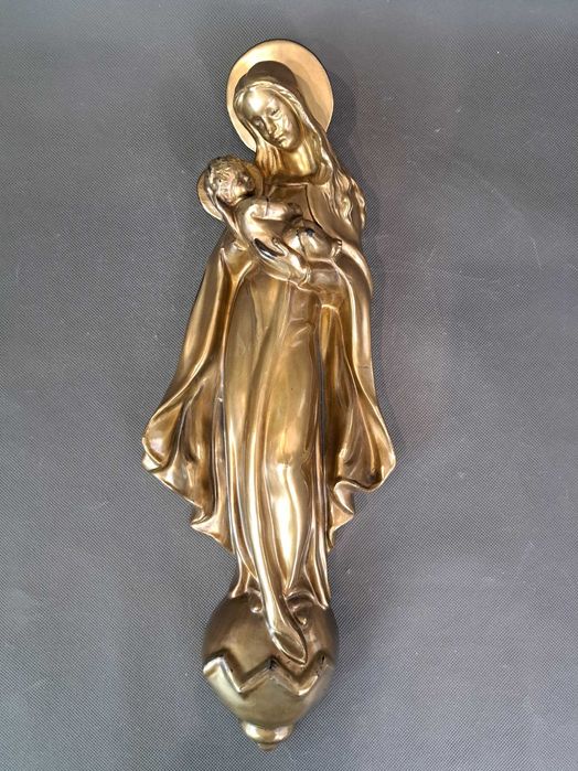 Matka Boska z Dzieciątkiem, figura wisząca, Madonna wys. 42 cm