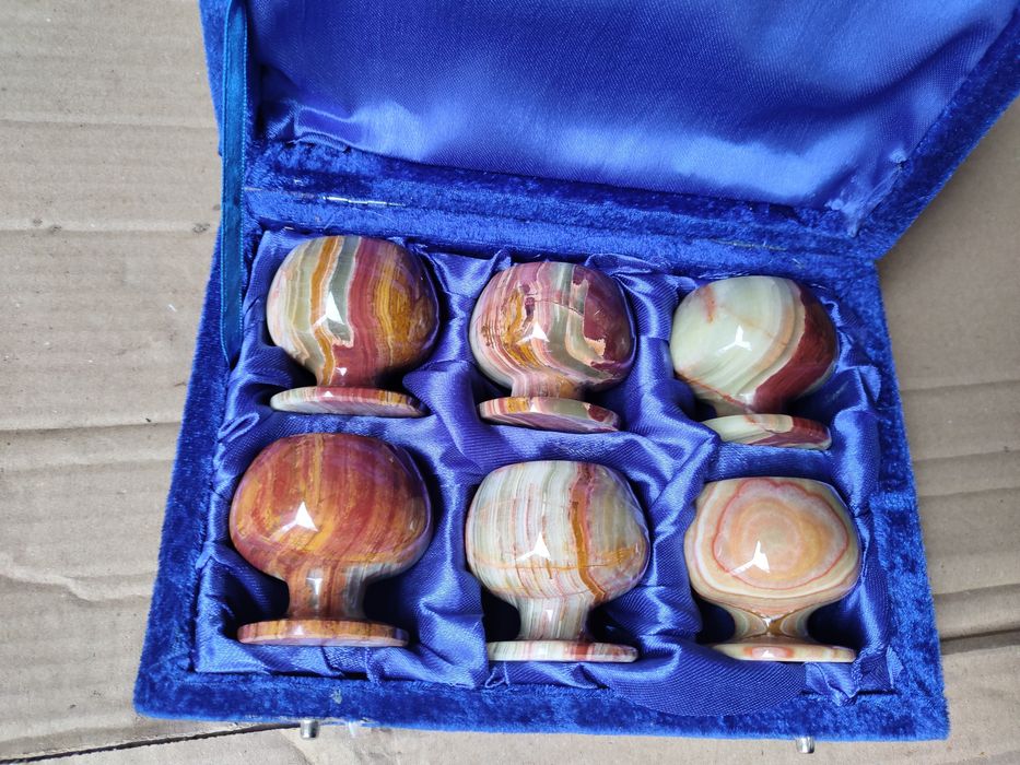 Рюмки СССР коньячные оникс