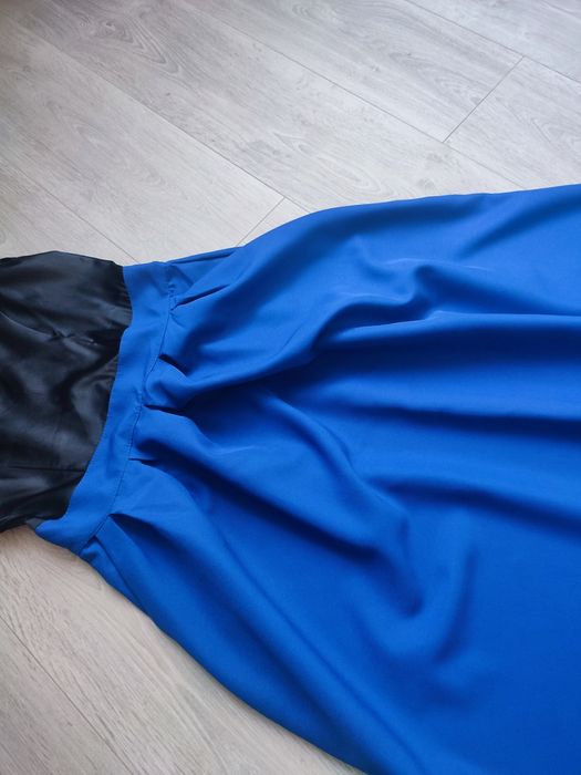 Вечірня сукня синя розмір 48 L