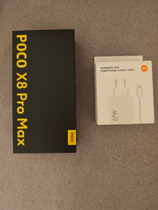 sprzedam jak nowy POCO X8 Pro Max 5G 12/512GB Poco + nowa ładowarka 67W Xiaomi