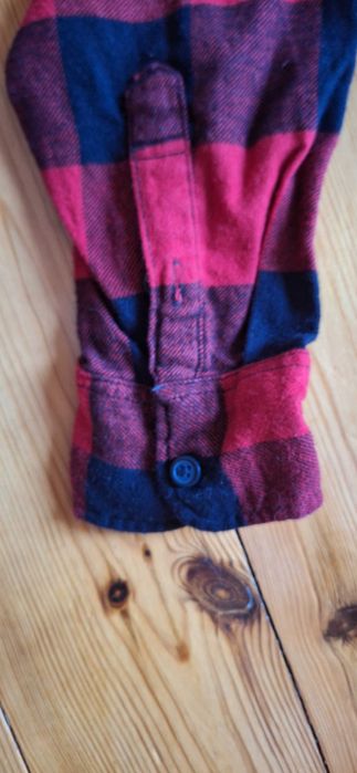 Koszula bawełniana na guziki dla chłopca