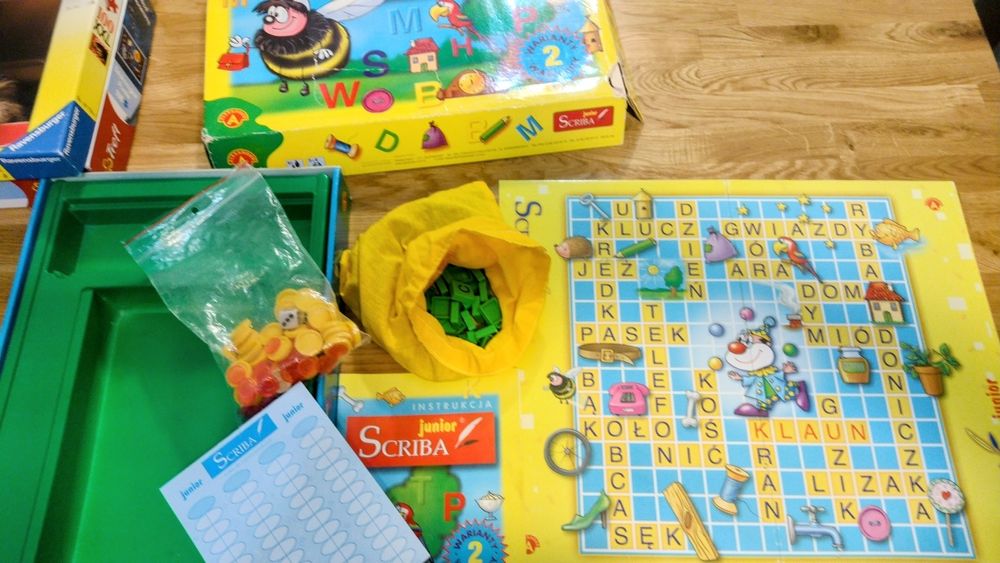 Scriba Junior gra słowna 5+