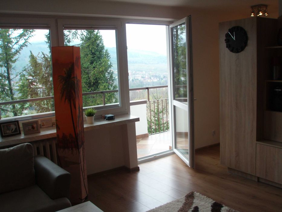 Kawalerka 28 mkw + balkon 7mkw w pełni wyposażona o wysokim standardzie -wynajem - Bielsko-Biała